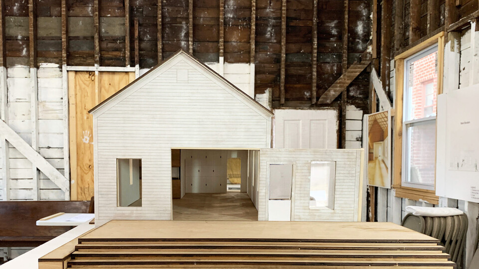 Model of Art Chapel Project