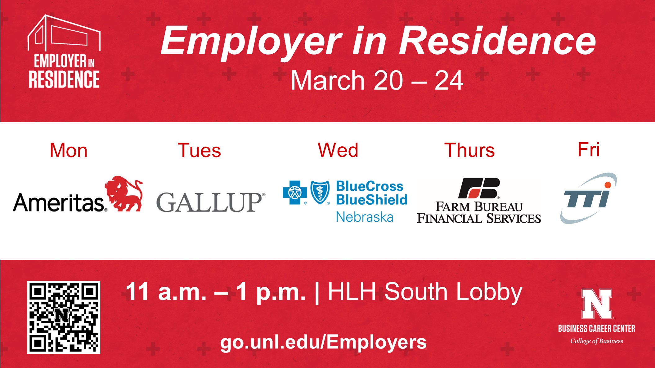 Employer in Residence | March 20-24