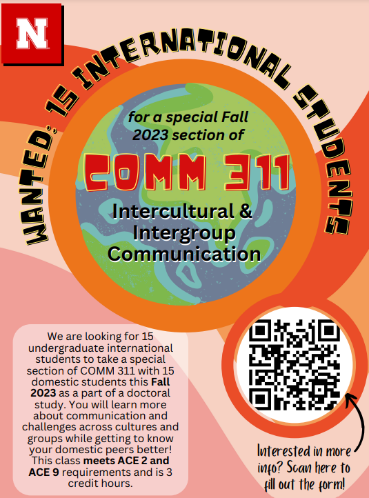 Enroll in COMM 311: Intercultural & Intergroup Communication Class