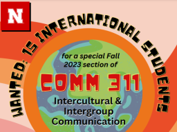 Enroll in COMM 311: Intercultural & Intergroup Communication Class
