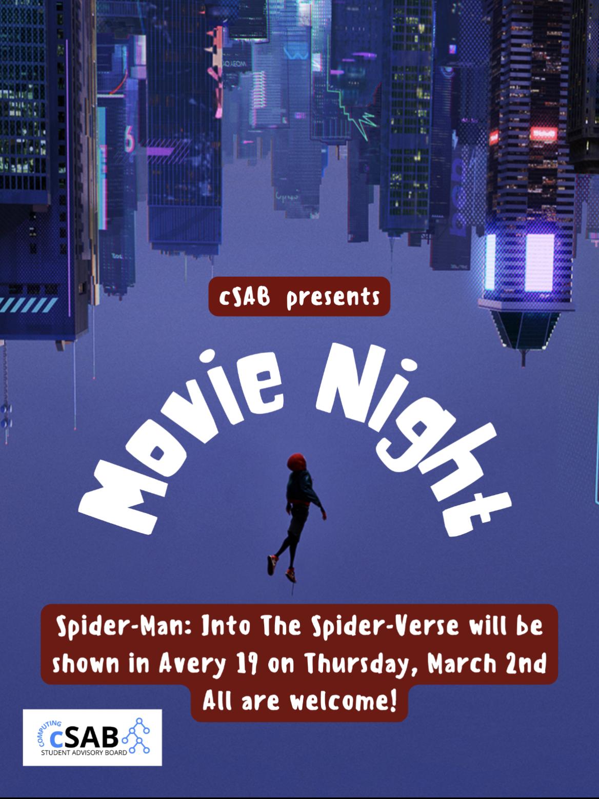 cSAB Movie Night