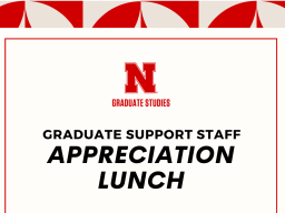 All members of the graduate community are encouraged to offer appreciation using an online form.