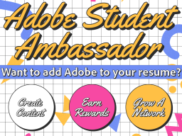 Adobe Student Ambassadors
