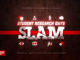 Student Research Days Slam and Broader Impacts Training