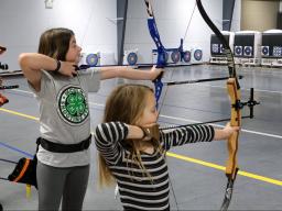 Lincoln Shooting Stars club at Nebraska Outdoor Education Center