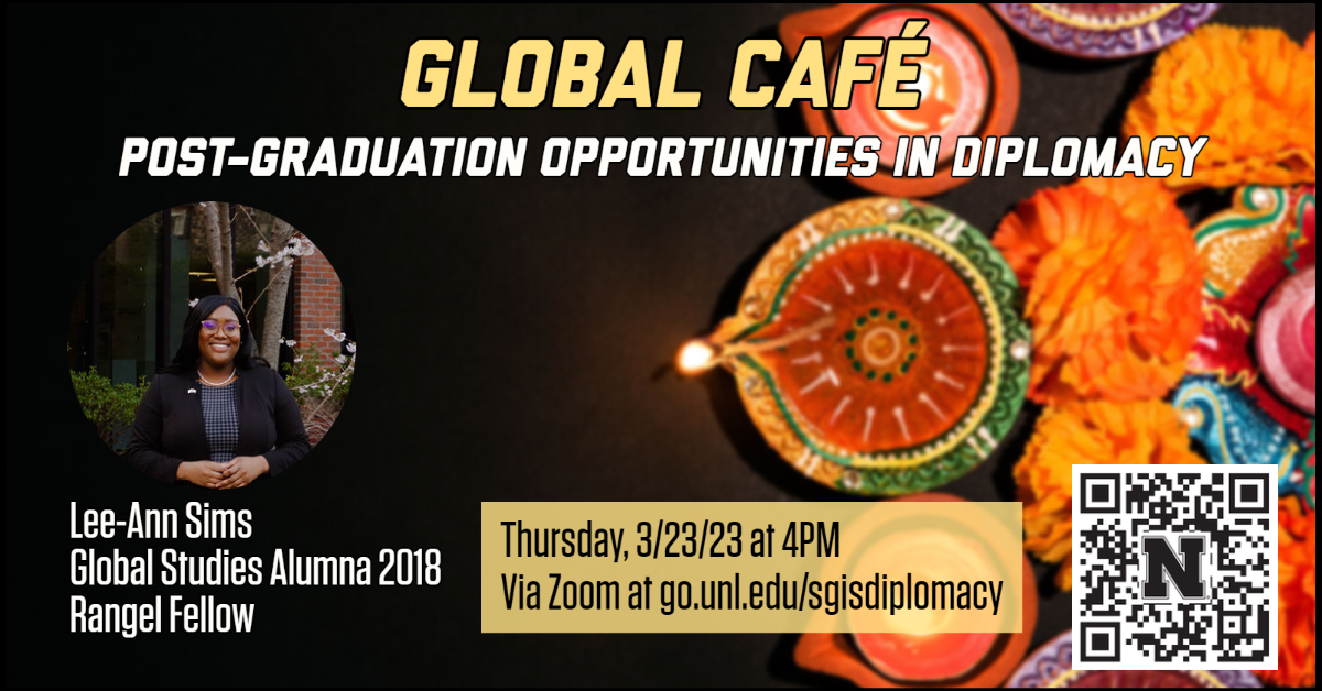 Global Café : Post-Graduation Opportunities in Diplomacy