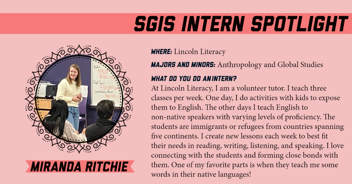 SGIS Intern Spotlight: Miranda Ritchie