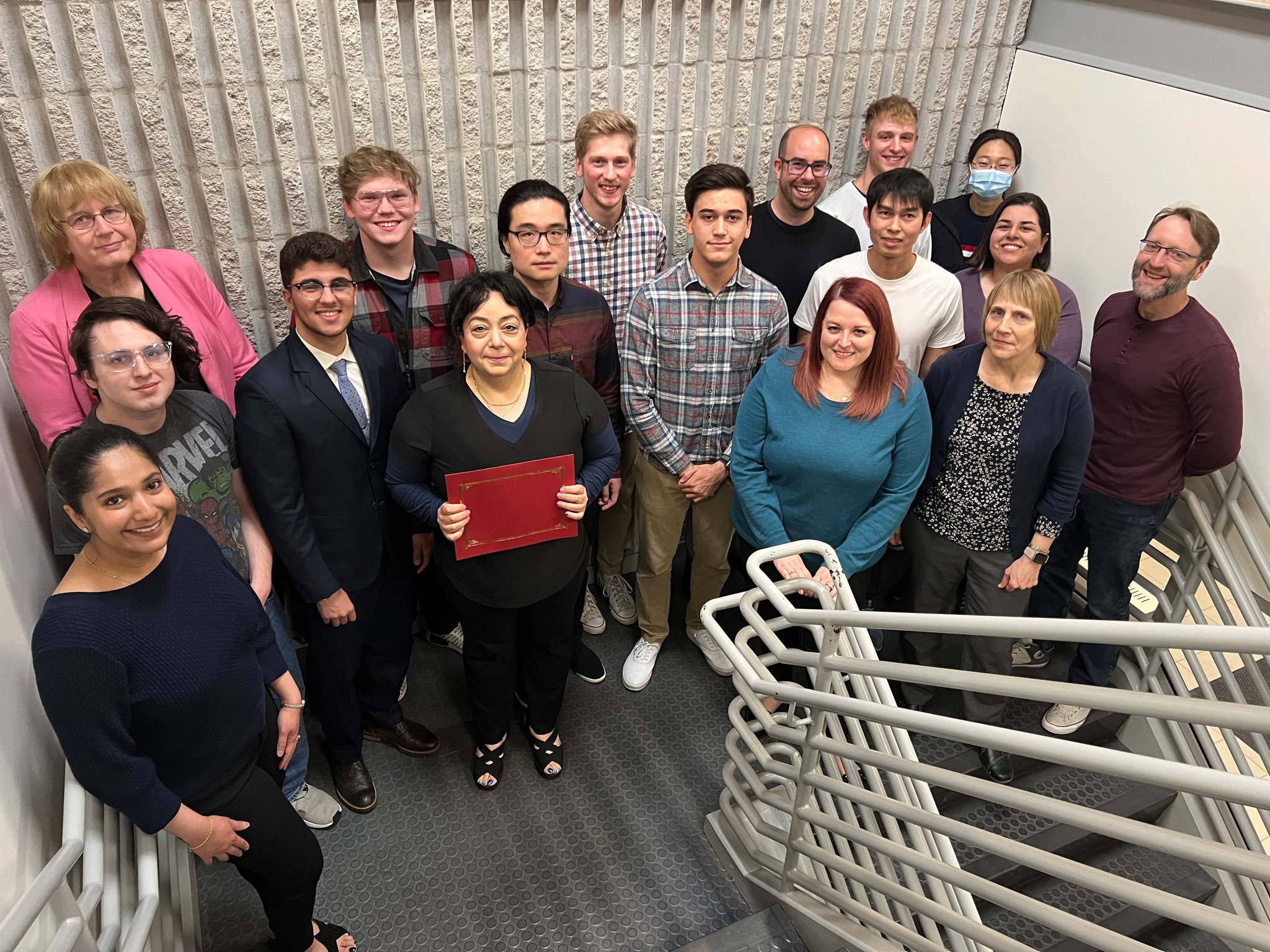 The 2022 School of Computing Award winners.