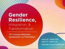 70th Annual Nebraska Symposium on Motivation graphic logo