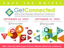 Save the Date for Upcoming Afterschool Conferences