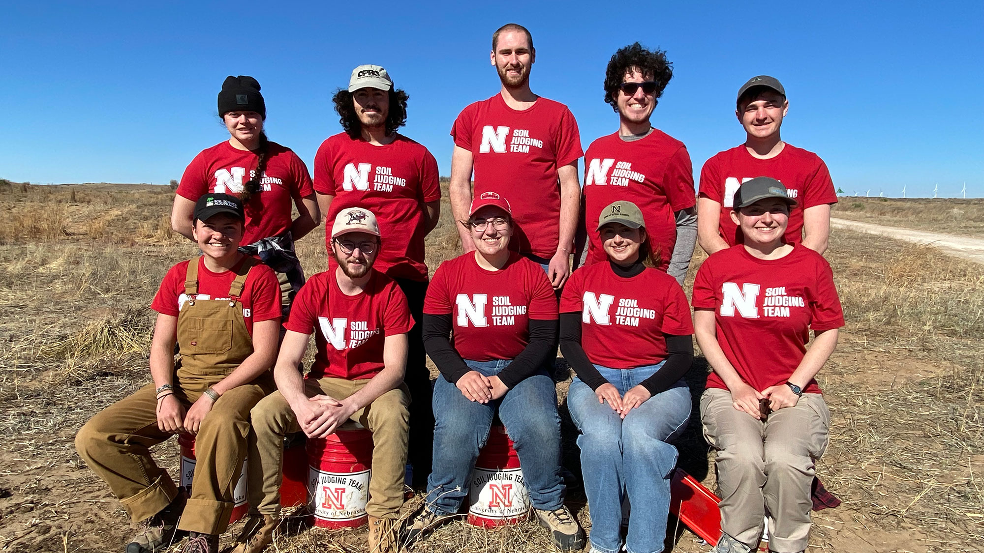 Huskers take 4th at national soil judging contest Announce