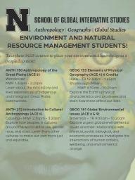 Fall 2023 School of Global Integrative Studies Courses