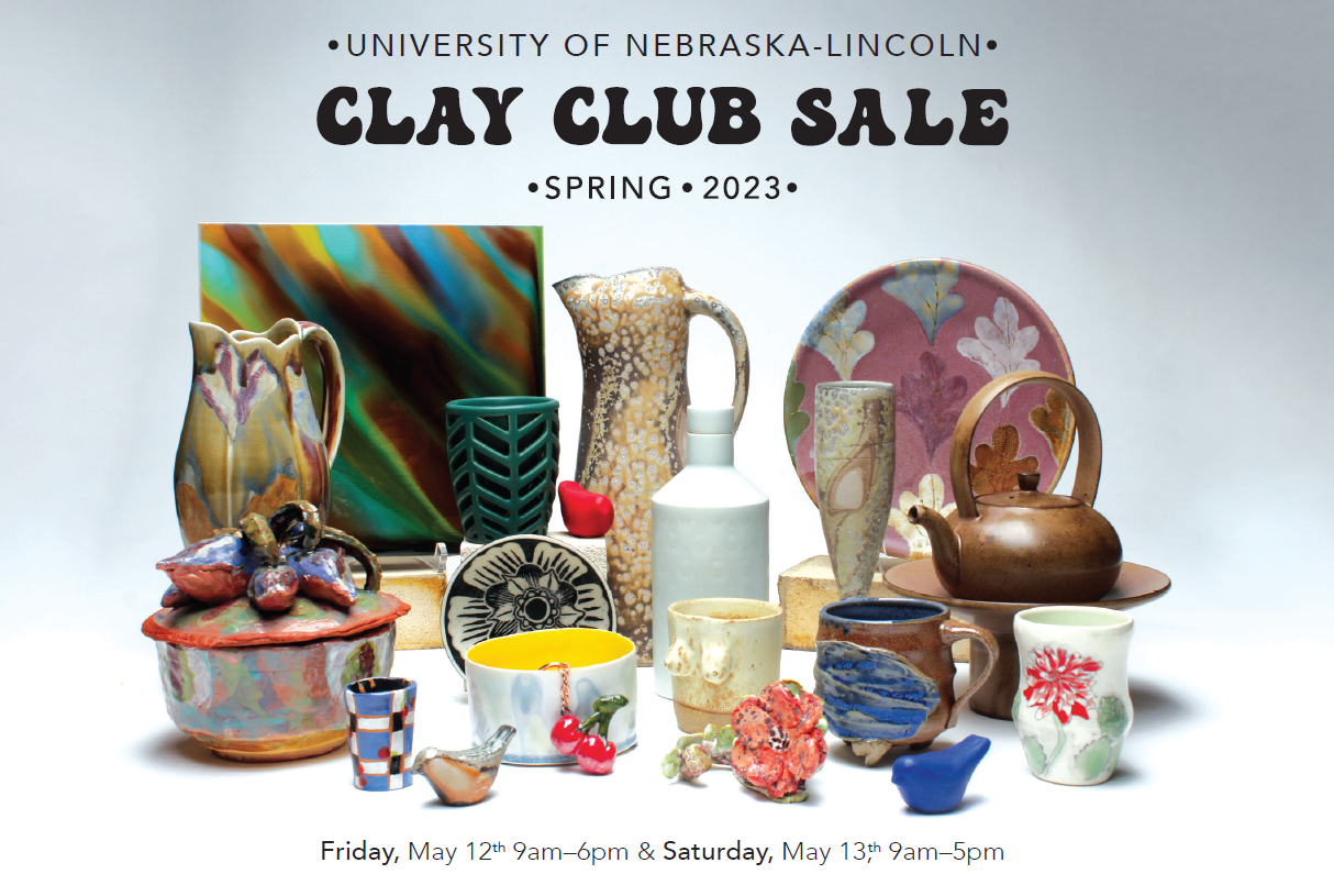 Spring Clay Club Sale: Friday, May 12th and Saturday, May 13th
