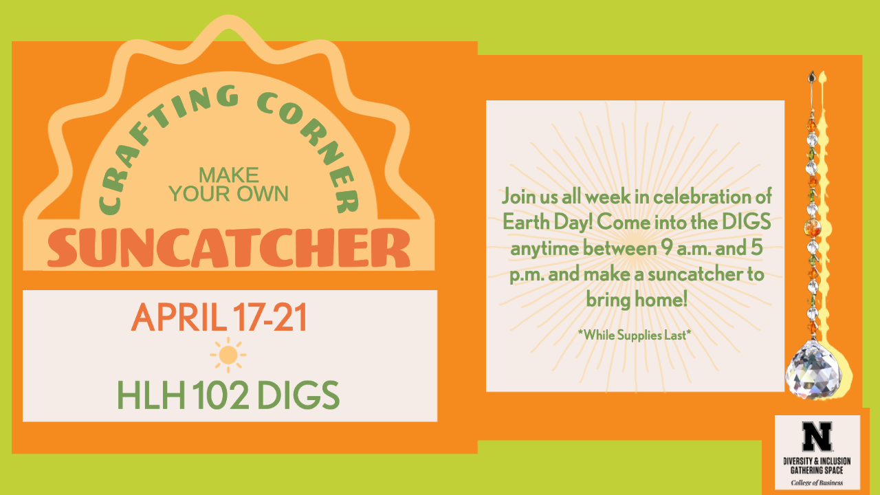 DIGS Crafting Corner | April 17-21 | DIGS 102