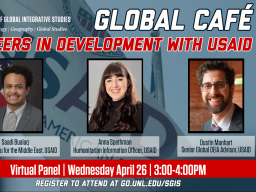 Global Café: Careers in Development with USAID 
