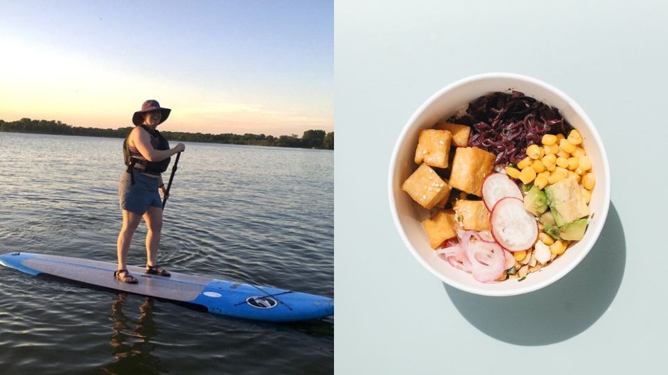 Outdoor Adventures Lake paddle is April 21. Pop-up Poke Bowl Station is April 20.