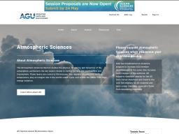 American Geophysical Union’s Atmospheric Science Section