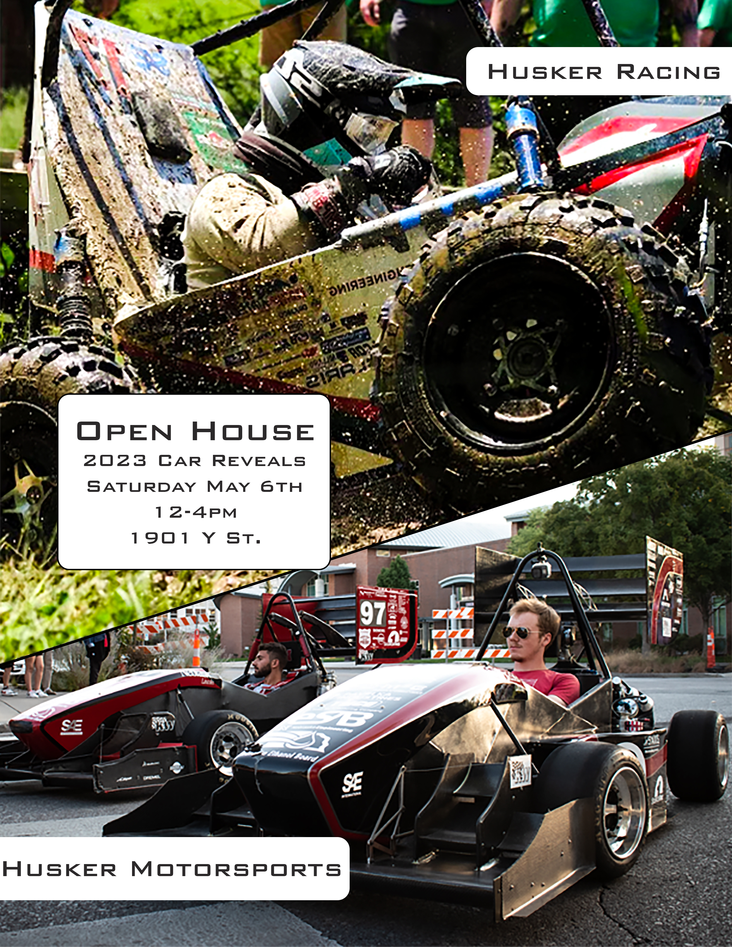 Husker Motorsports and Husker Racing plan open house for Saturday, May 6.