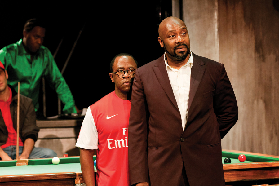 Lenny Henry and Lucian Msamati in "The Comedy of Errors"