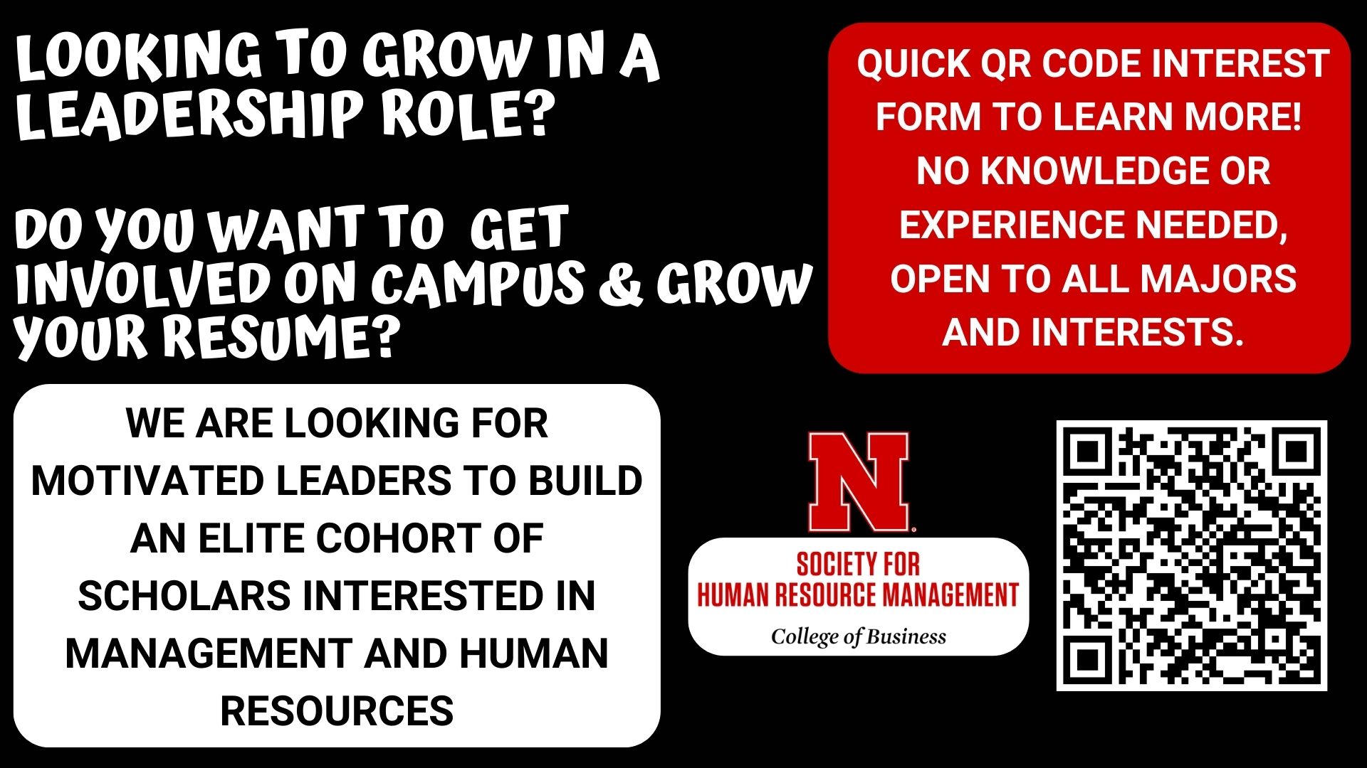 Society for Human Resource Management is Recruiting Leaders