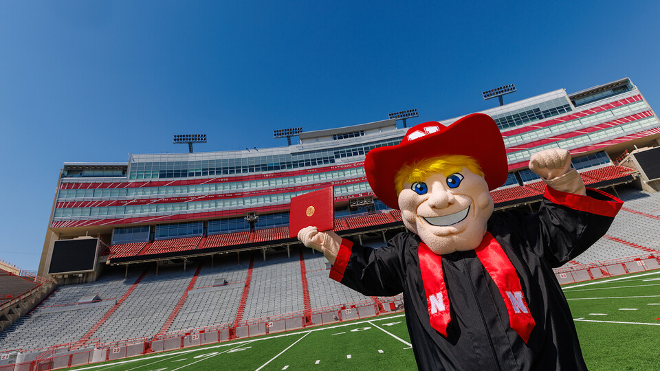 The University of Nebraska–Lincoln will confer more than 3,600 degrees during commencement exercises May 19 and 20.