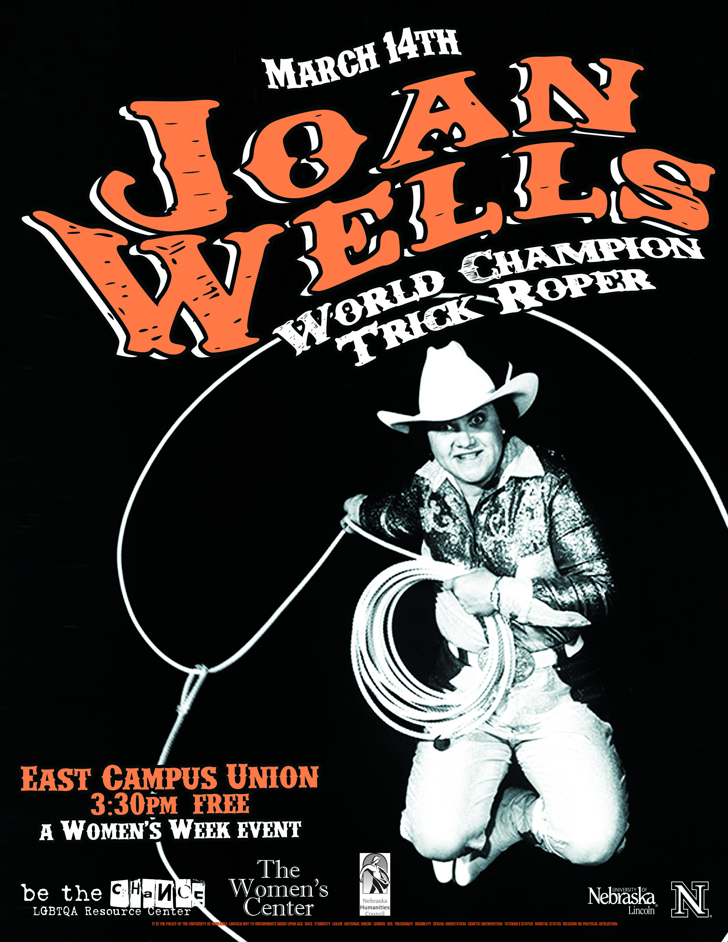 Joan Wells:  World Champion Trick Roper