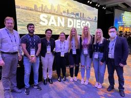 Supply Chain Club members in San Diego, CA for the STAFDA competition