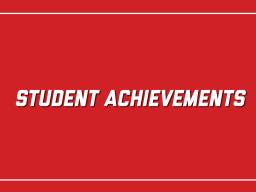 Read about our student achievements!