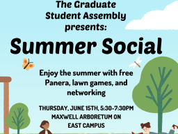 The Graduate Student Assembly presents: Summer Social