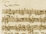 Bach's original manuscript of Ciaconna