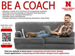 Become a Senior Design coach
