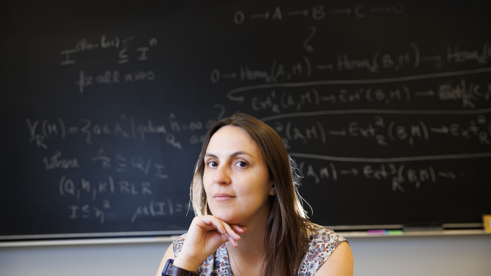 Eloísa Grifo, assistant professor of mathematics, is the first woman from the Nebraska U mathematics department — and the second Husker mathematician overall — to receive funding from NSF’s Faculty Early Career Development Program. 