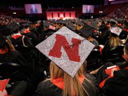 The university's combined graduate and undergraduate commencement ceremony begins at 9 a.m. Aug. 12 at Pinnacle Bank Arena.