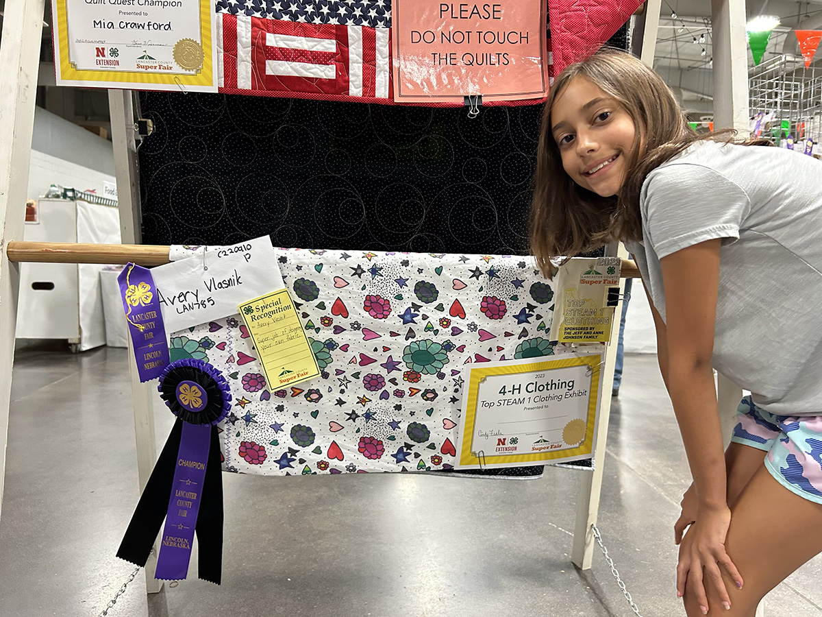 Top 4-H STEAM Clothing 1 Exhibit at 2023 Lancaster County Super Fair