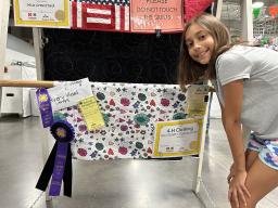 Top 4-H STEAM Clothing 1 Exhibit at 2023 Lancaster County Super Fair