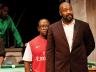 Lenny Henry and Lucian Msamati in "The Comedy of Errors"