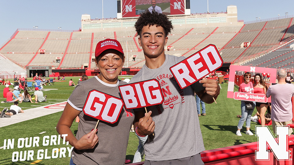 Create memories together with your student during Husker Family Weekend.