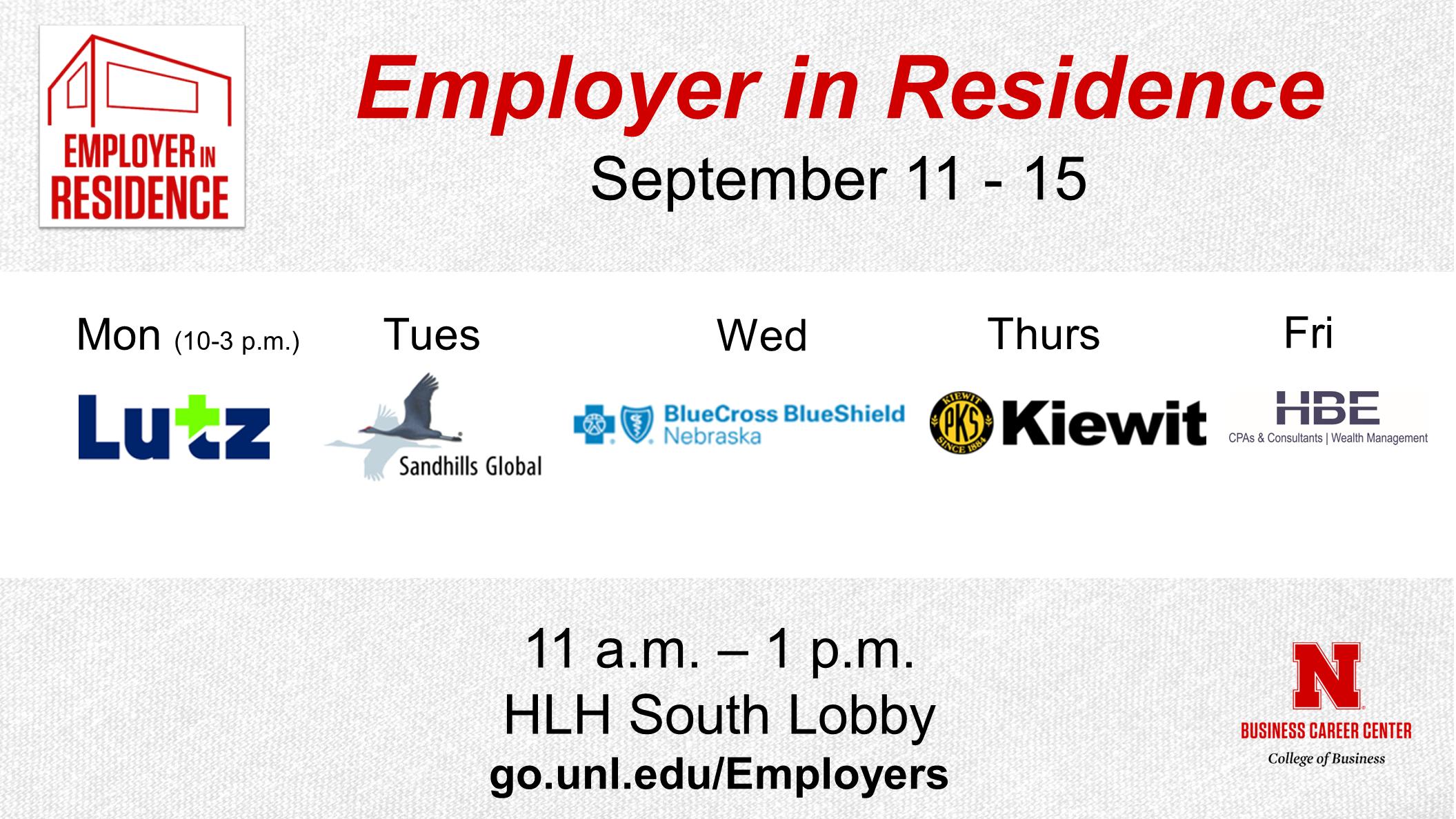 Employer in Residence 