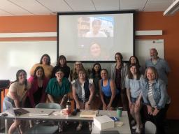 The 2023 Summer Institute participants pose for a group photo on the last day