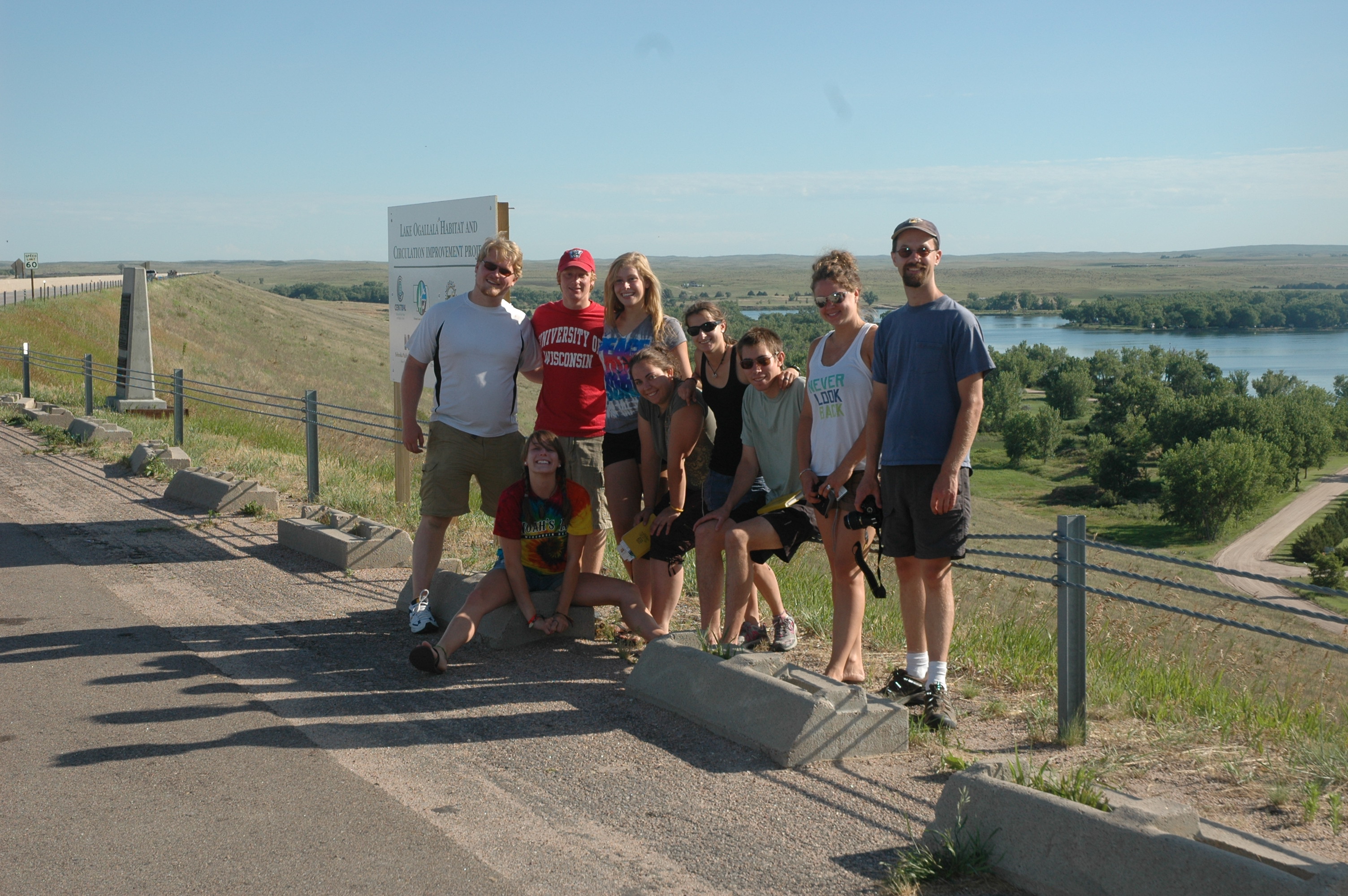 The Geography Field Tour will visit the Lake Ogallala Habitat   and Circulation Improvement Project and other important sites throughout Nebraska.