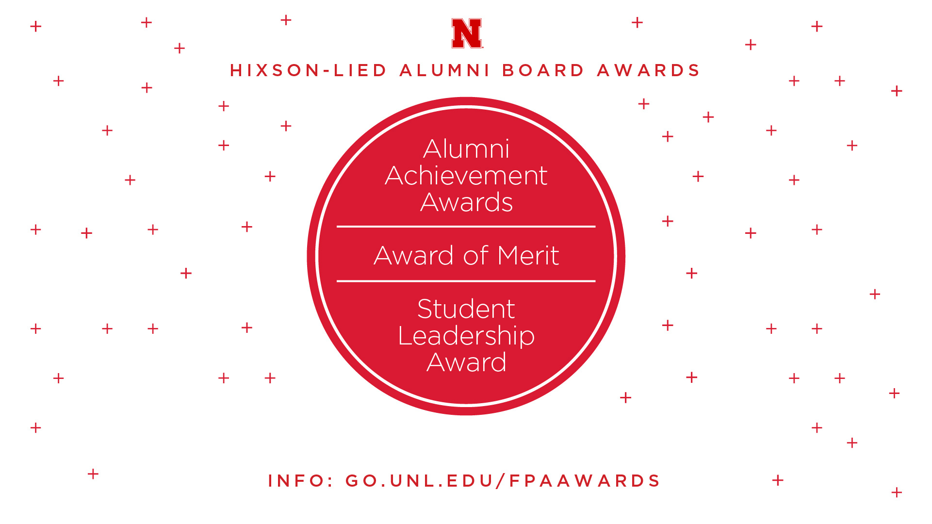 Nominations for the Alumni Achievement Awards, Award of Merit and Student Leadership Award are due Dec. 8.