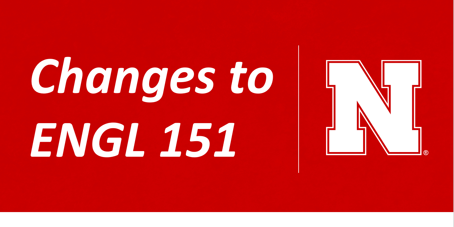 Changes to ENGL 151