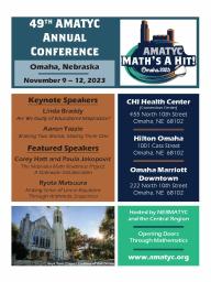 49th Annual American Mathematical Association of Two-Year Colleges Conference