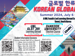 Summer Study Abroad in Korea 