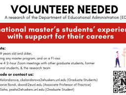 Volunteer Needed
