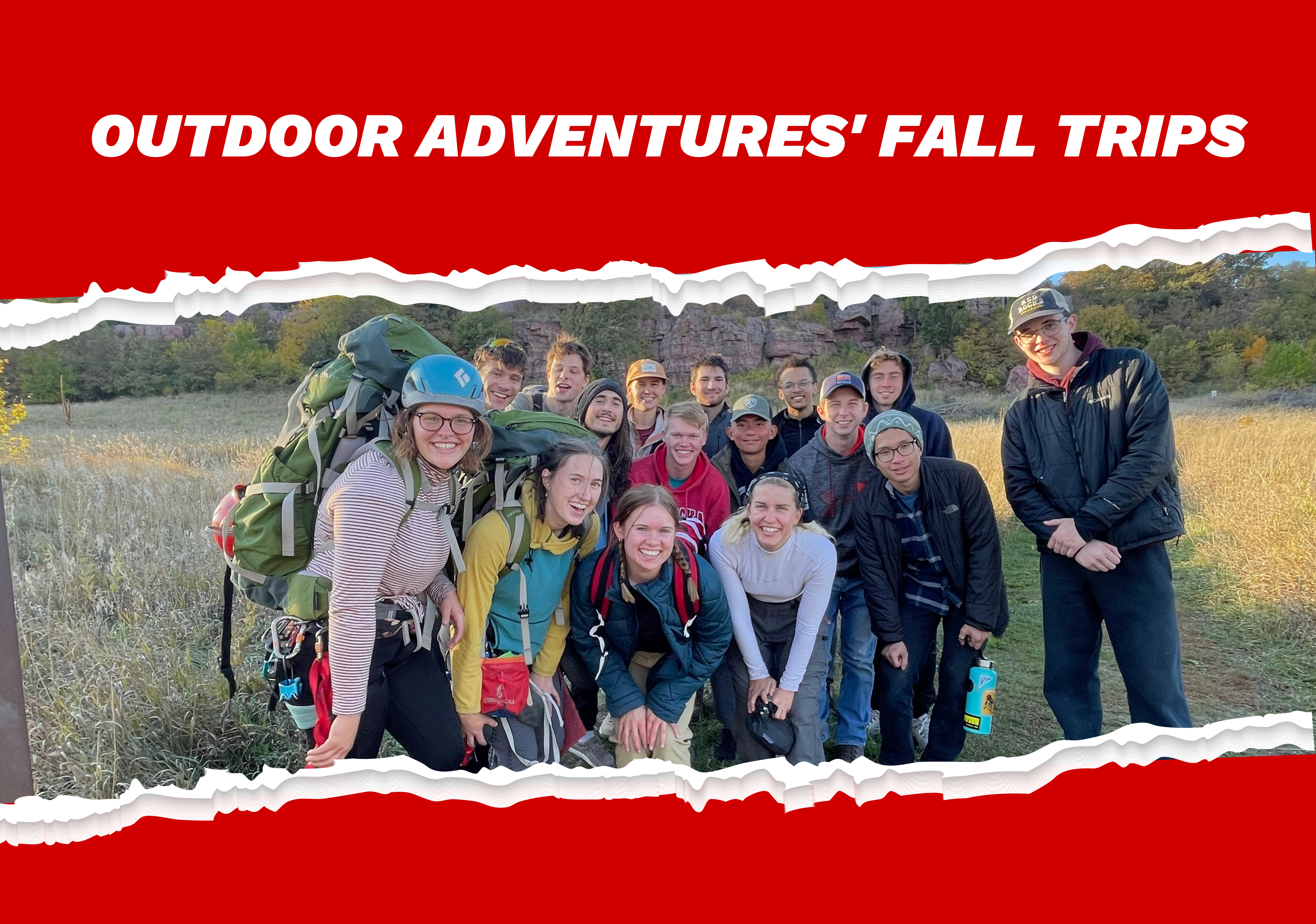 Outdoor Adventures' Fall Trips! 