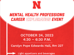 Explore Mental Health professions on October 24!