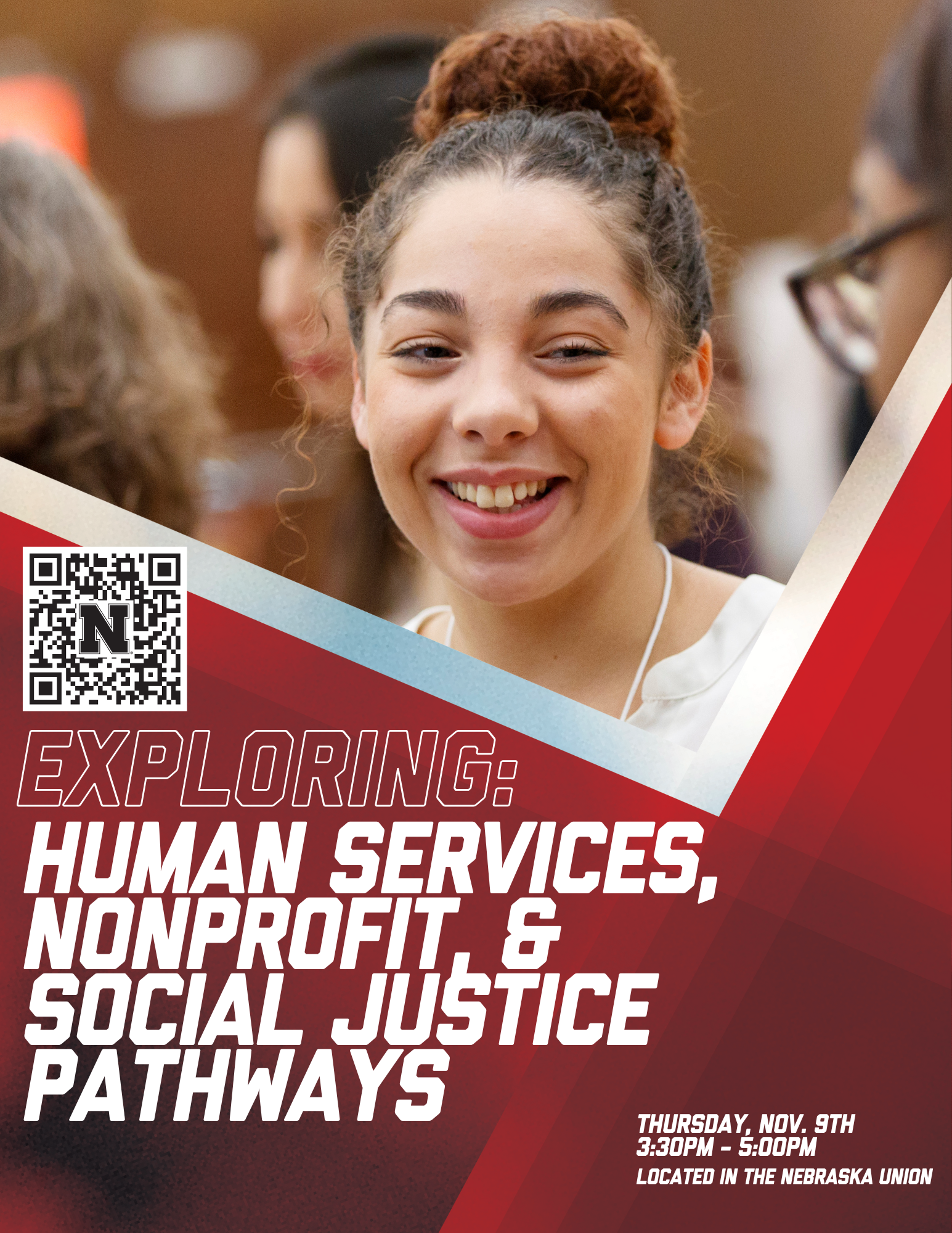 Explore Human SErvices, Nonprofit and Social Justice career pathways on November 9!