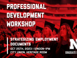 Professional Development Workshop: Strategizing Employment Documents