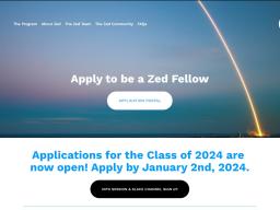 Zed Factor Fellowship